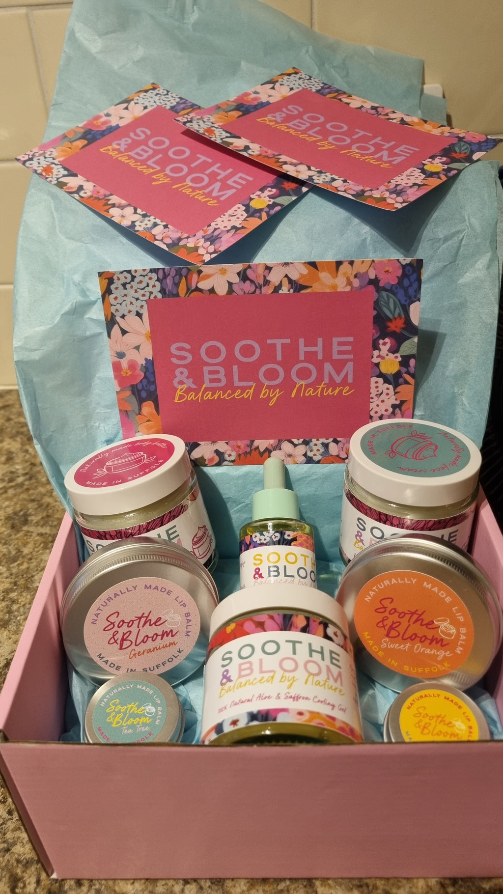 Sooth & Bloom Natural Skincare Gift Box