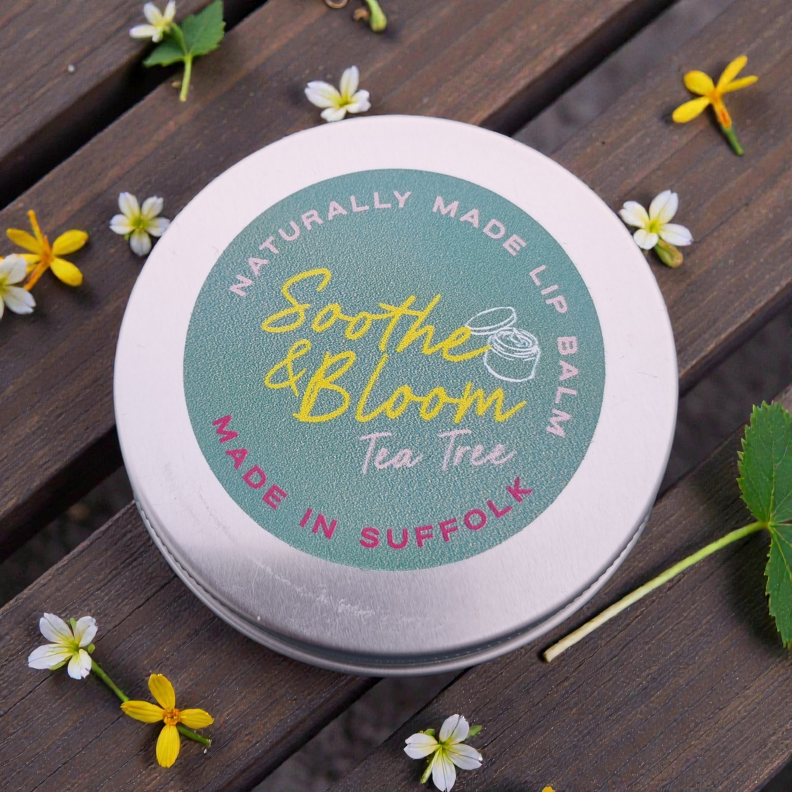Soothe and Bloom Tea Tree Lip Balm