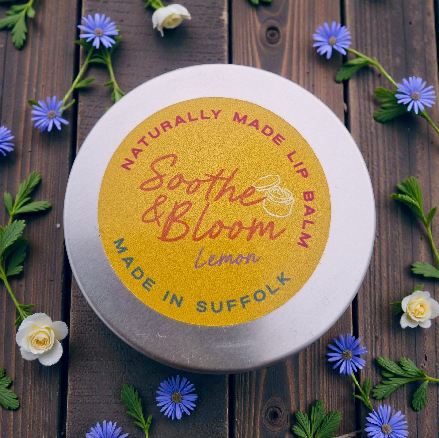 Soothe and Bloom Lemon Lip Balm