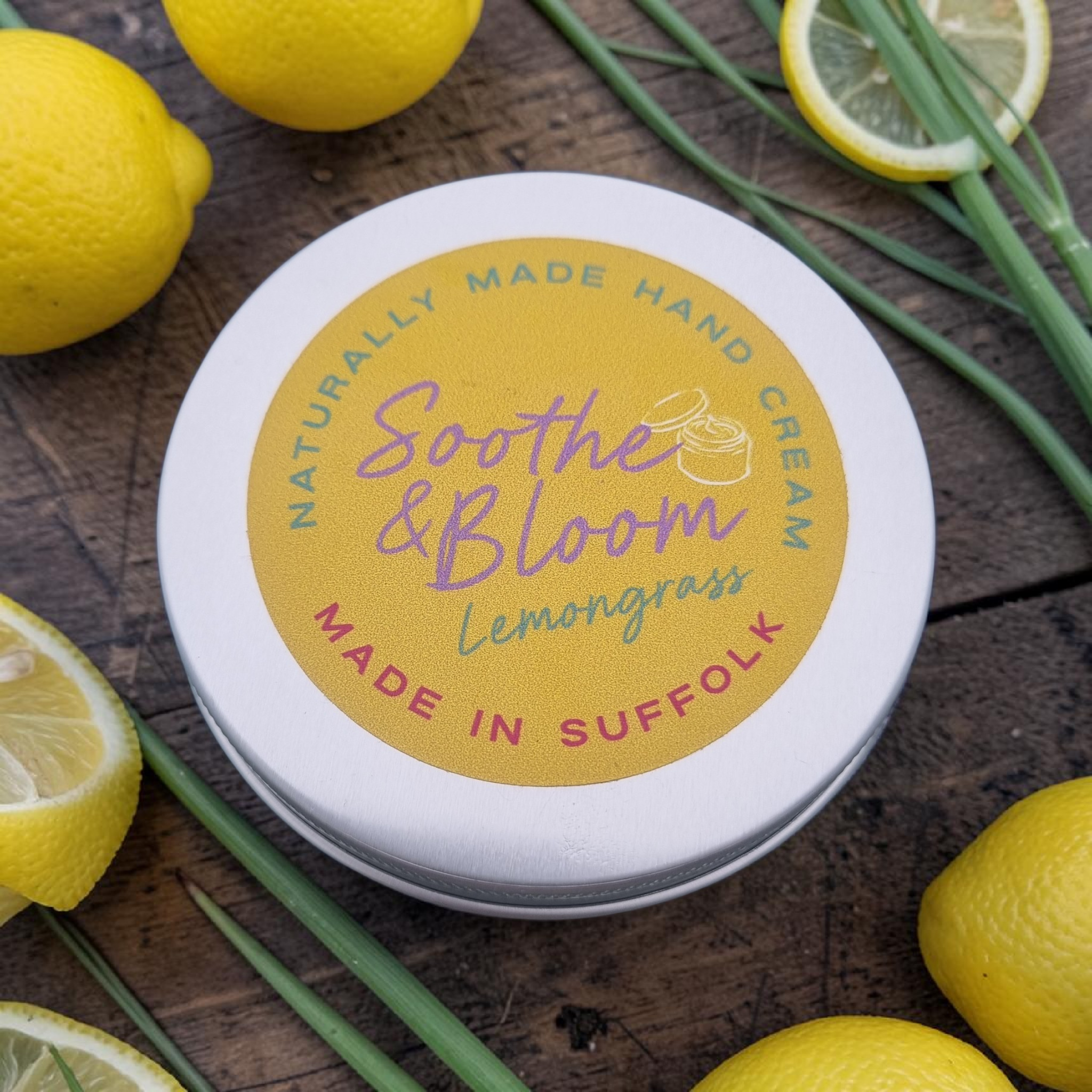 Soothe and Bloom Lemongrass Hand Cream 100ml